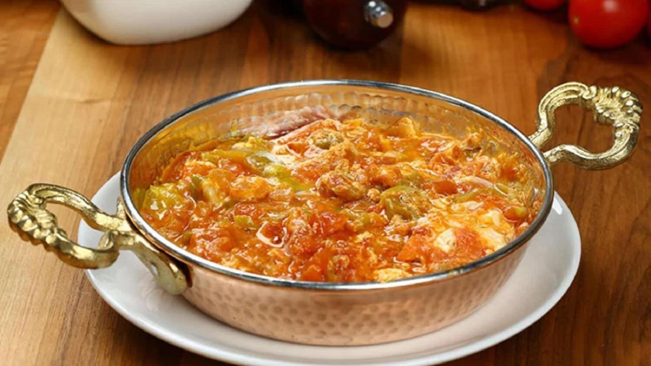 Phosphorion Hotel Istanbul Luaran gambar A bowl of Menemen