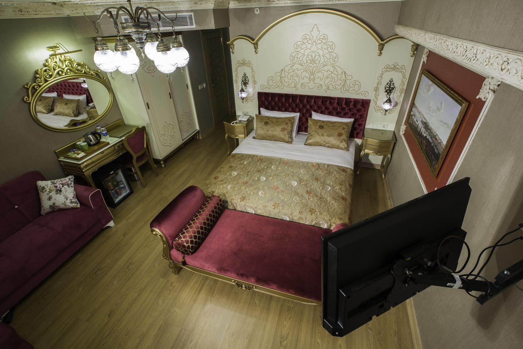 Phosphorion Hotel Istanbul Luaran gambar A bedroom at the hotel