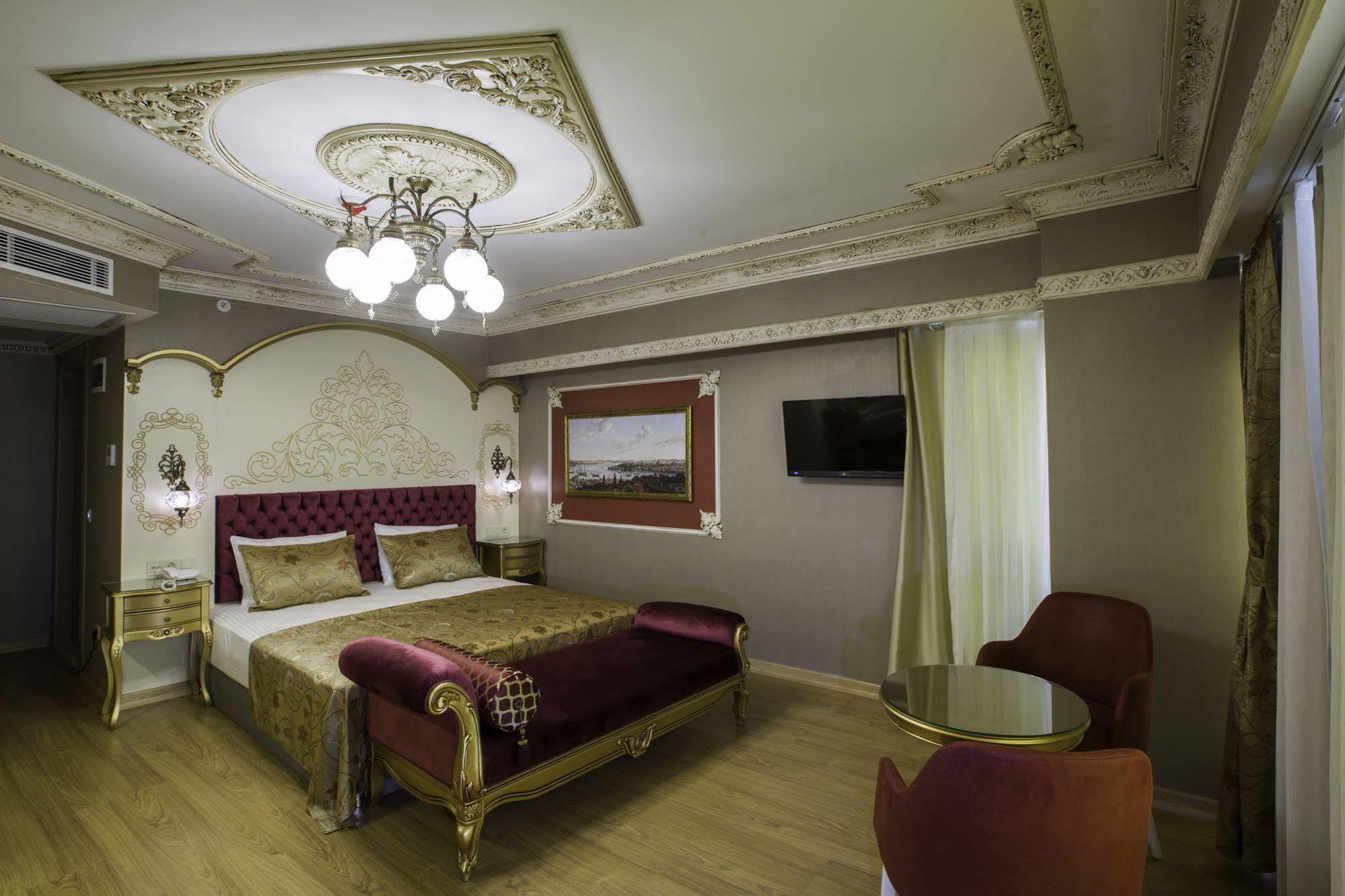 Phosphorion Hotel Istanbul Luaran gambar A bedroom in the hotel
